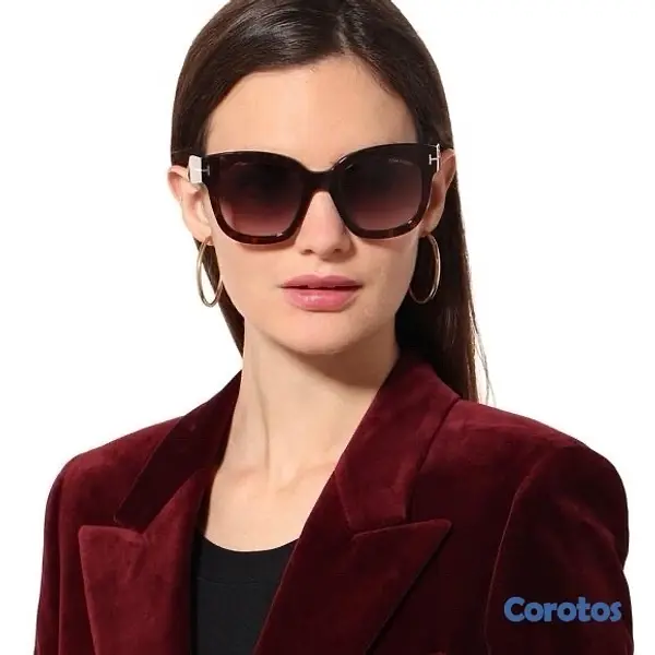 joyas, relojes y accesorios - Lentes para mujer Tom Ford Beatrix-02 (TF613) Negros 8