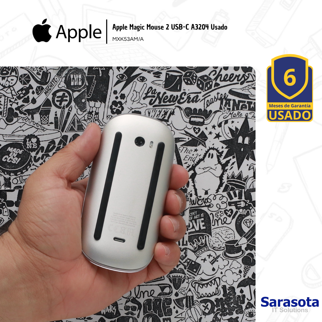 accesorios para electronica - Apple Magic Mouse 2 USB-C A3204 Usado 1