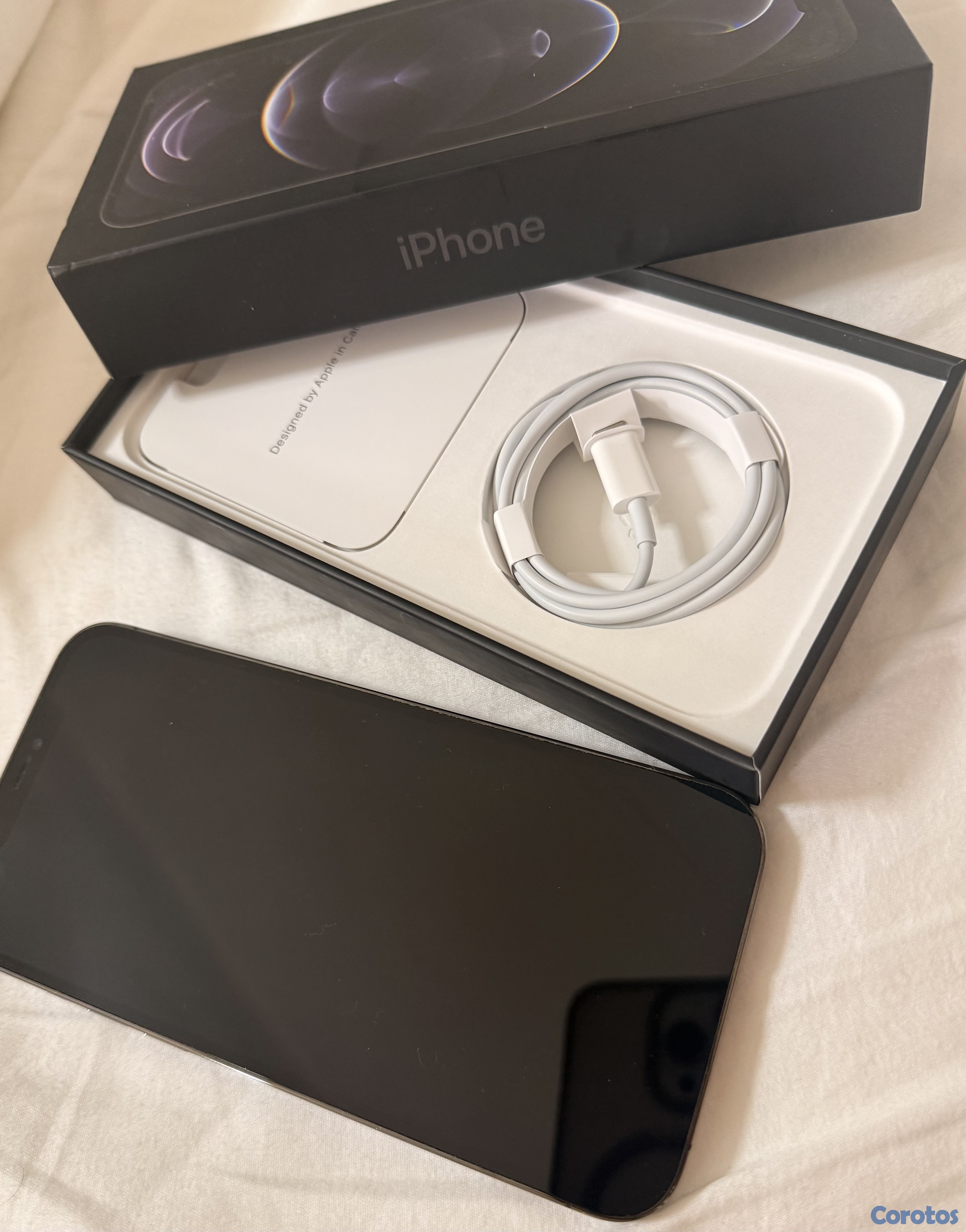 celulares y tabletas - Iphone 12 Pro Max 128gb-Negro  2