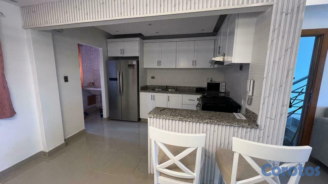 apartamentos - Apto 2do piso en venta, totalmente amueblado en Residencial ADONAY XXXIV 4