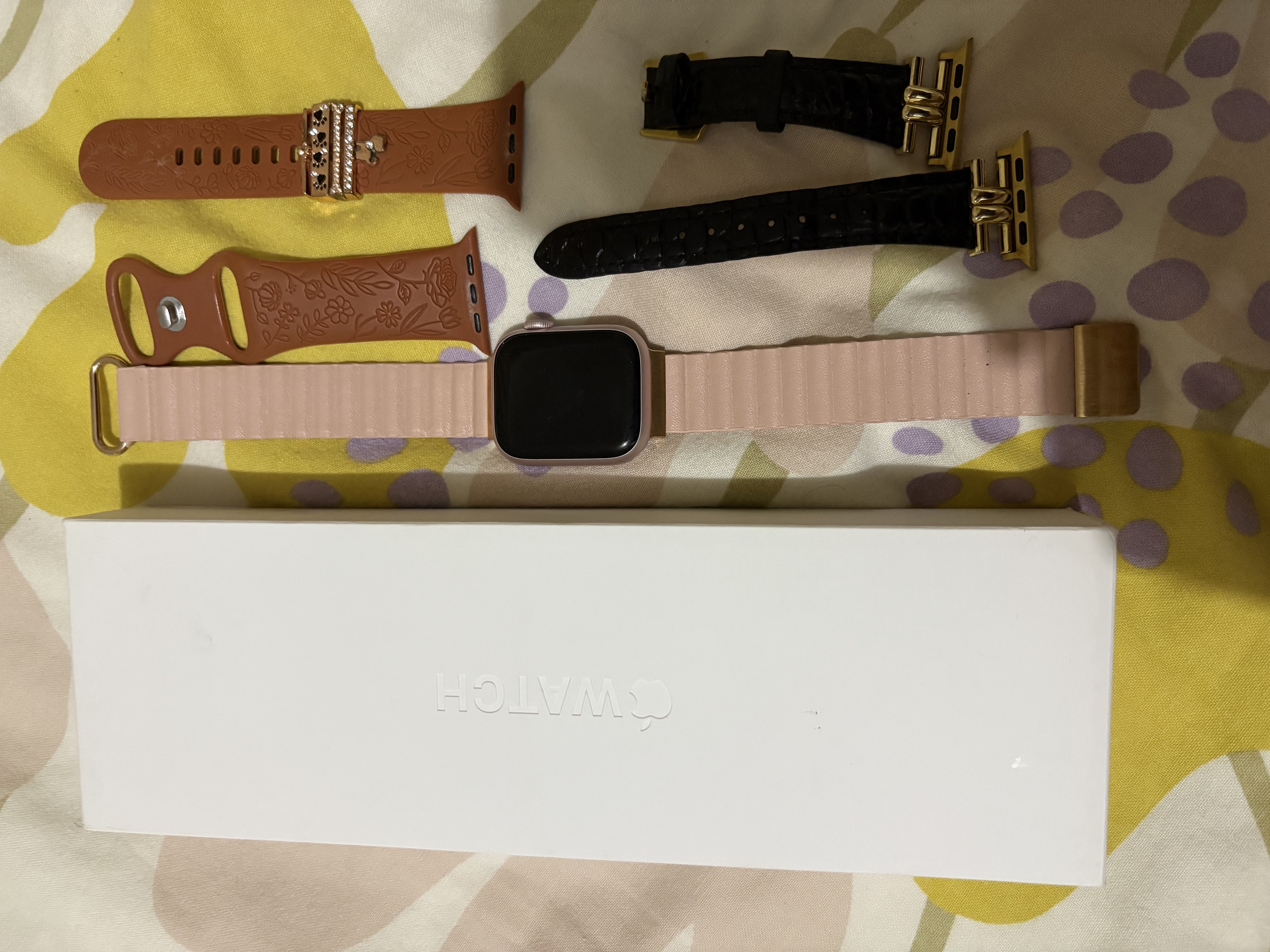accesorios para electronica - Apple Watch Series 9 41mm Pink SB M/L cellular 2