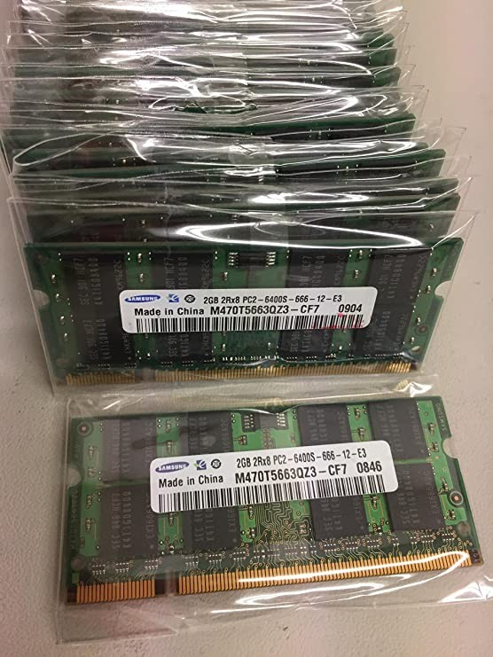 computadoras y laptops - Memorias de 1GB DDR2 de Laptop SAMSUNG