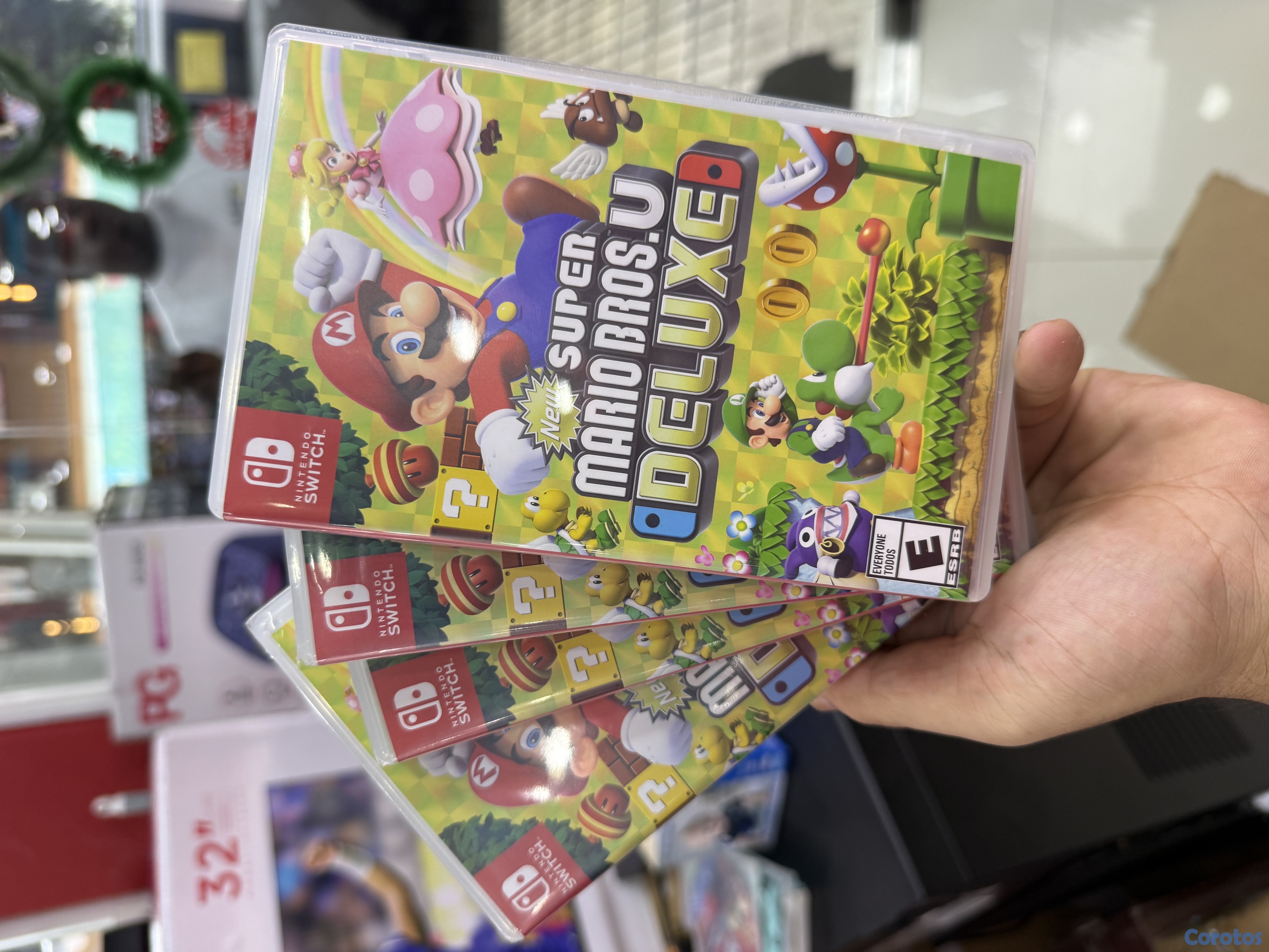 consolas y videojuegos - Súper Mario Bros U Deluxe Nueva