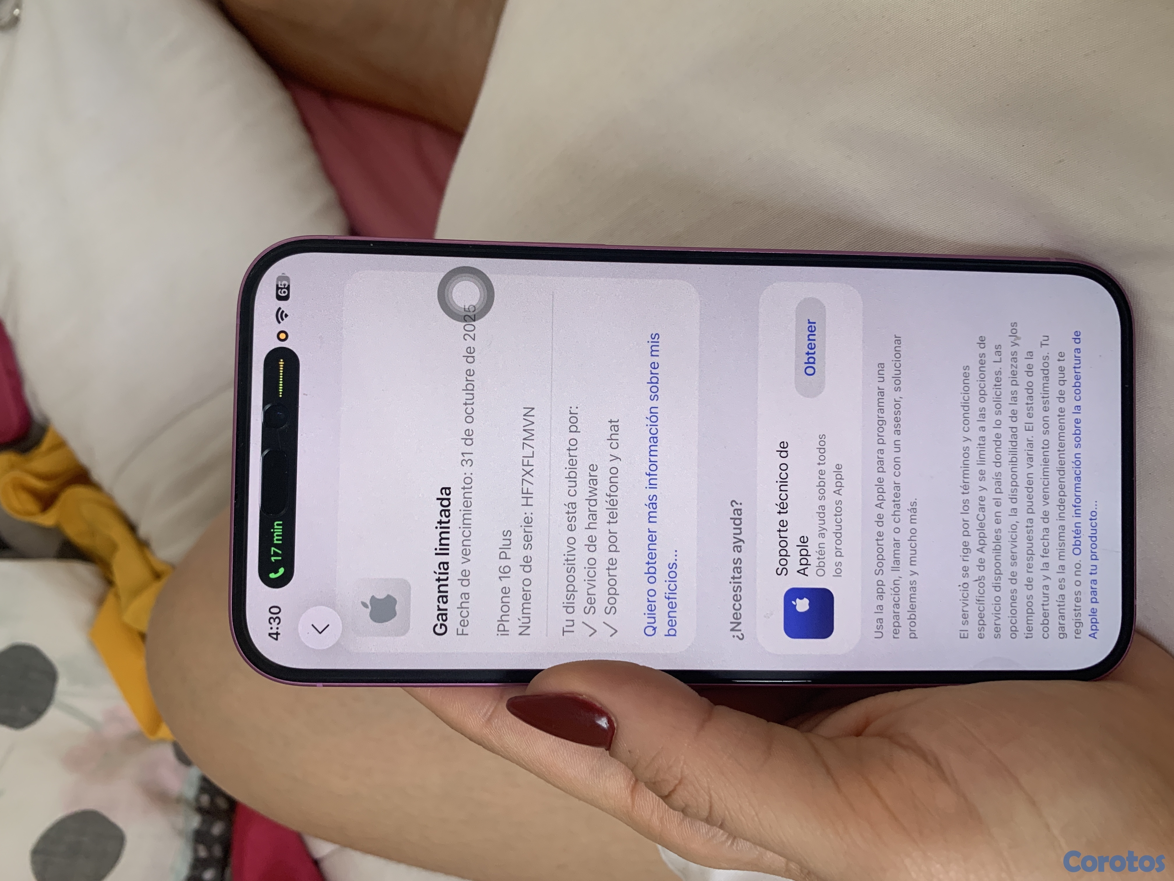 celulares y tabletas - iPhone 16 Plus 128 GB  5