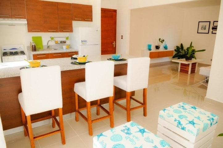 apartamentos - Proyecto en venta Punta Cana #24-1904 un dormitorio, balcón, piscina, BBQ.
 5