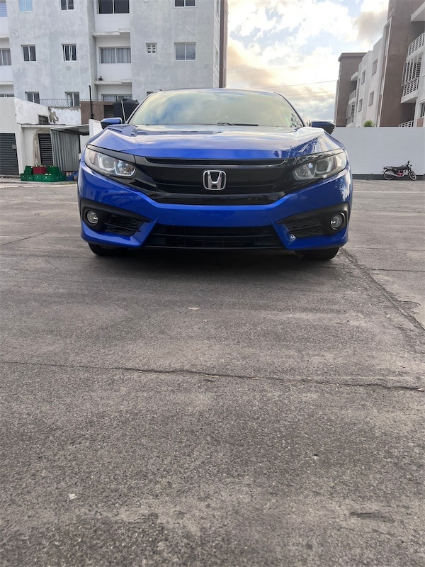carros - Honda civic 2016 azul 1