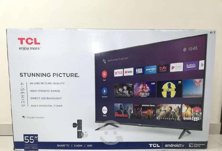 tv - TCL ANDROID 55 PULGADAS 4K AÑO 2022