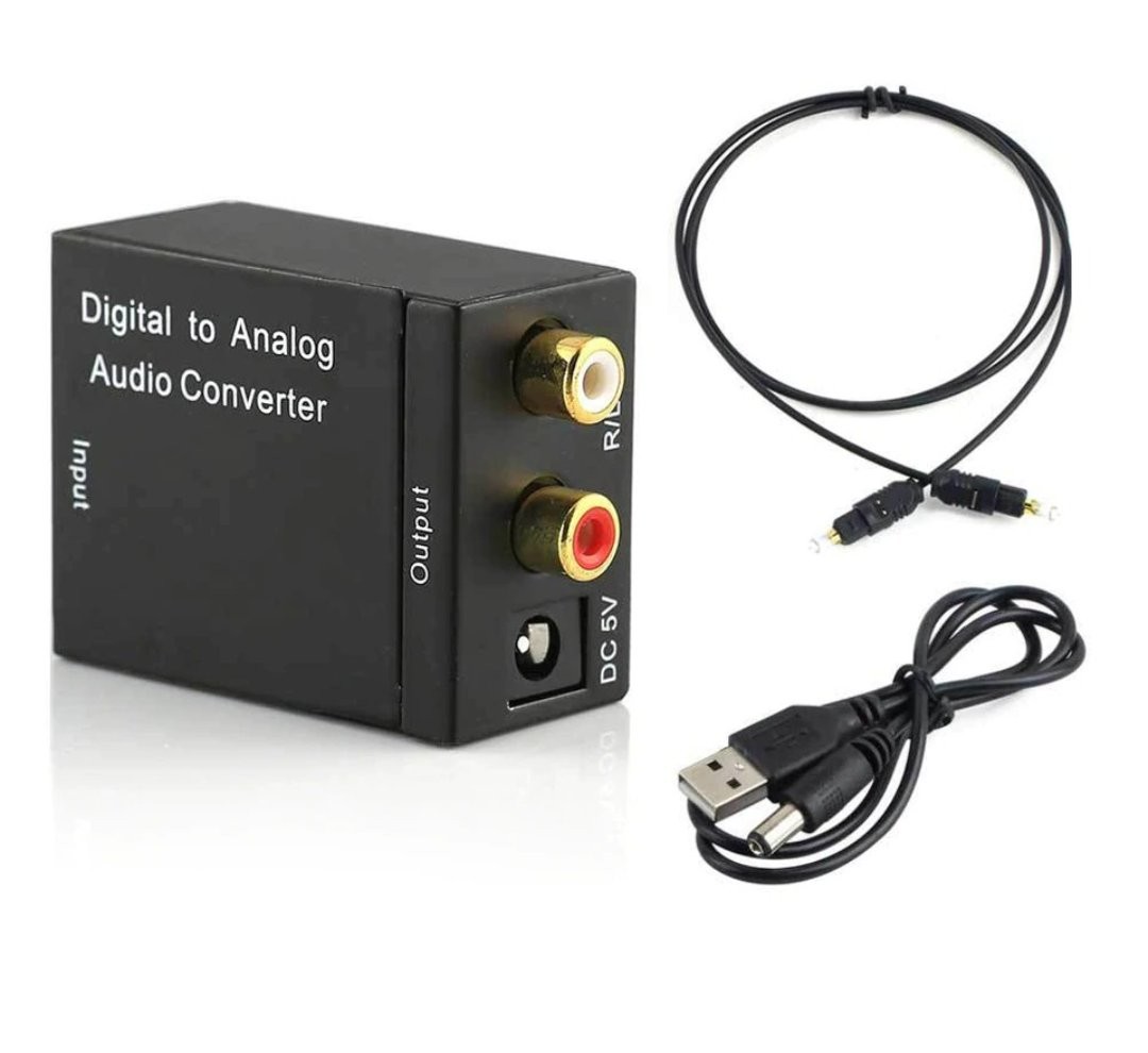 consolas y videojuegos - adaptador convertidor de audio digital a analógico Sonido 1