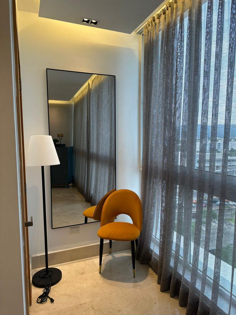 apartamentos - APARTAMENTO DE RENTA AMUEBLADO PISO ALTO SANTIAGO 5