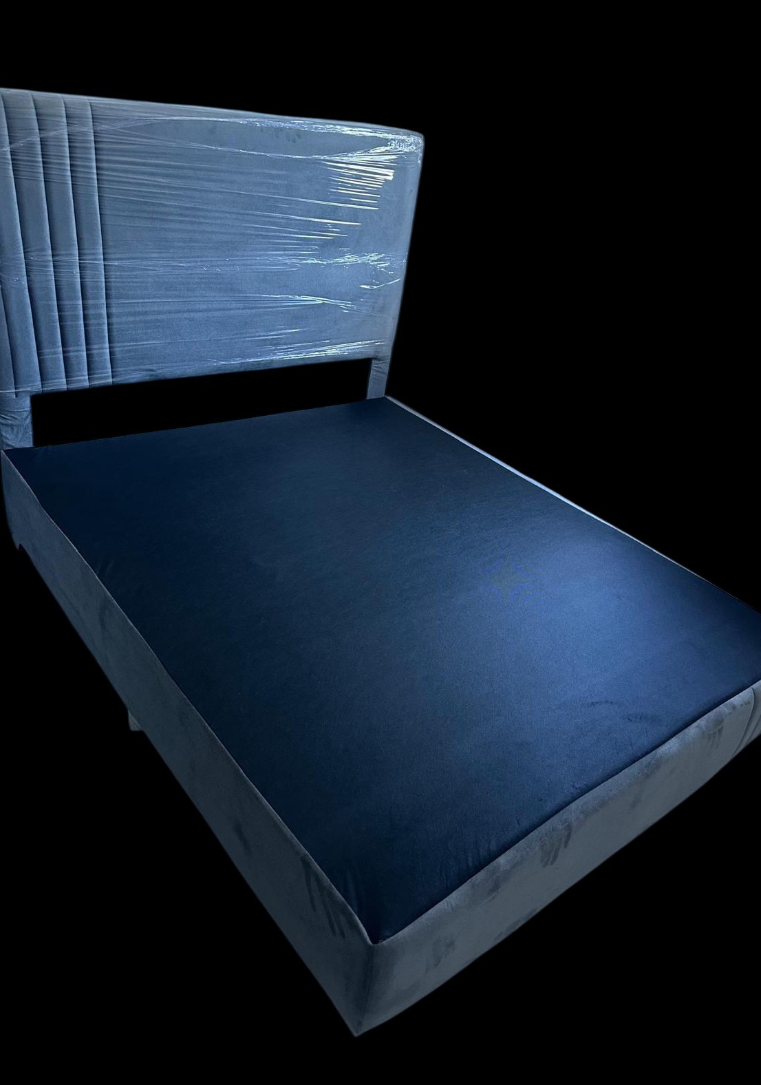 muebles y colchones - base de cama con espaldar 