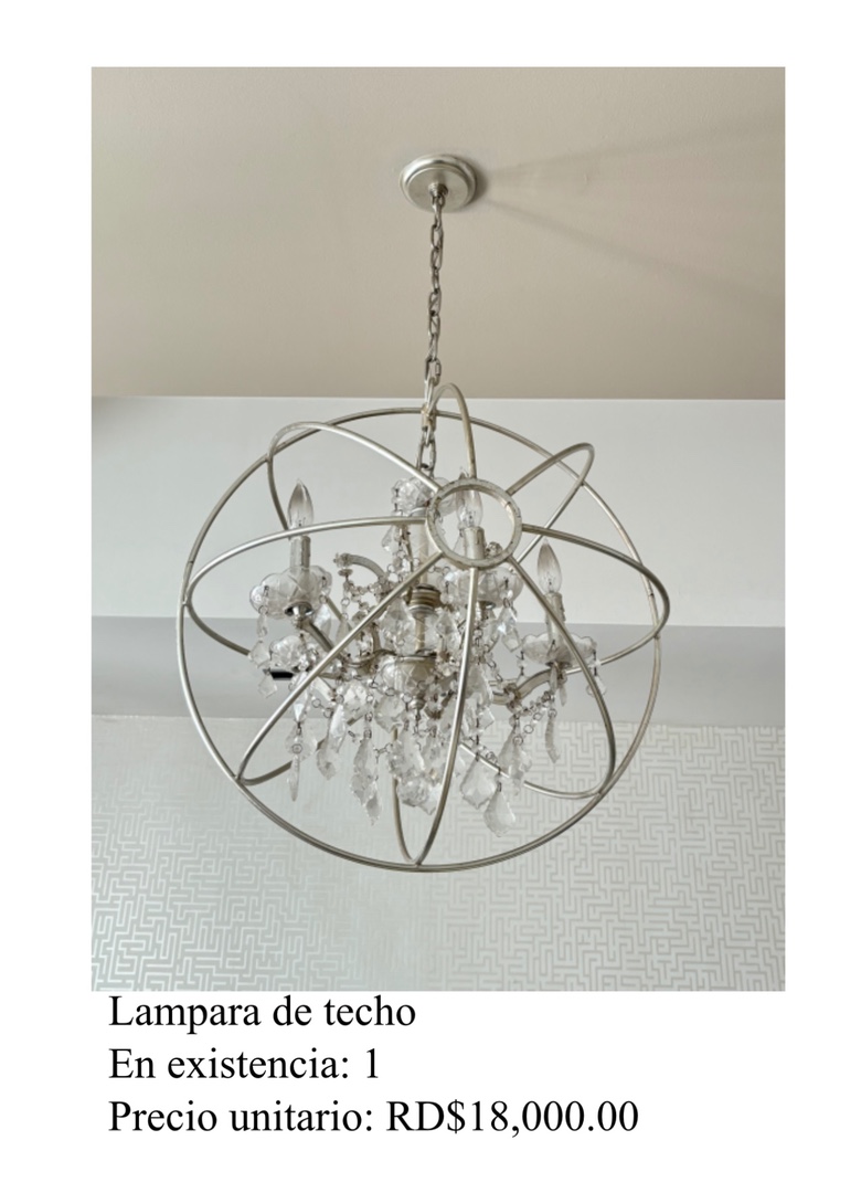 decoración y accesorios - lampara de techo 