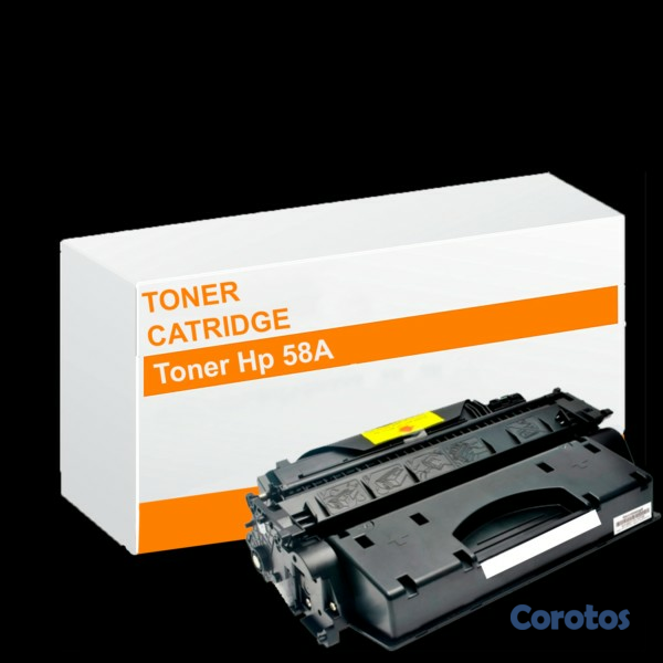impresoras y scanners - TONER GENERICO 58A con chip  TOTALMENTE NUEVO PARA  HP 58A - CF258A - 1