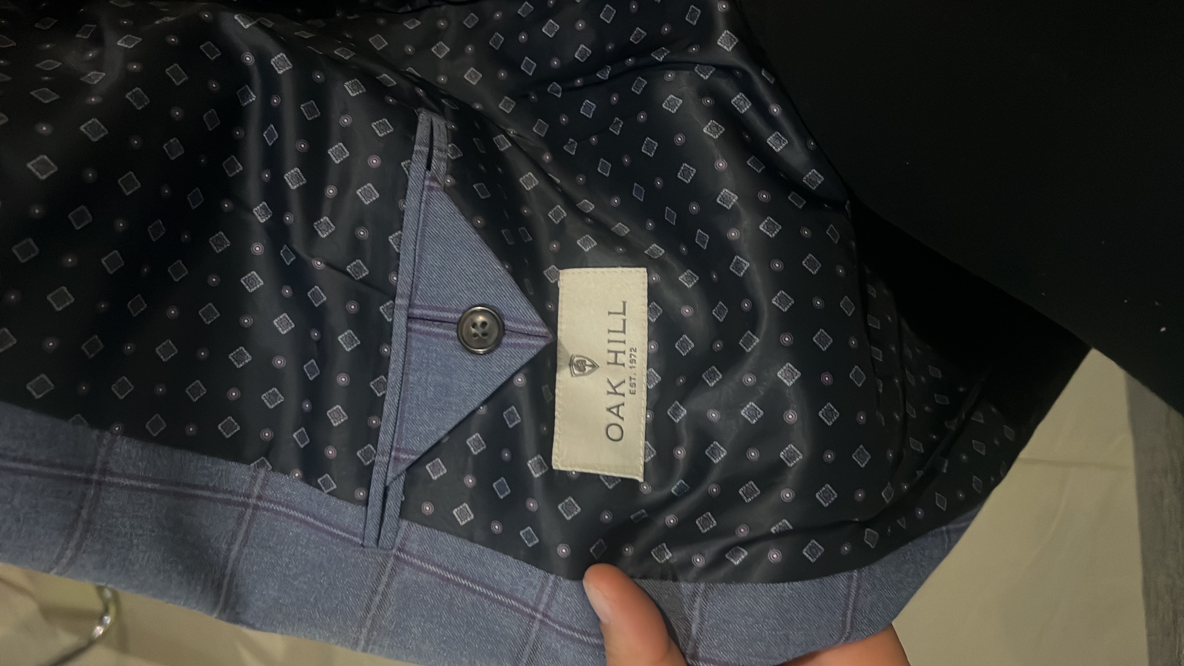 ropa para hombre - Trajes marca Oak hill y 1 Ralph Lauren.
Size grandes 3xl 4xl 9