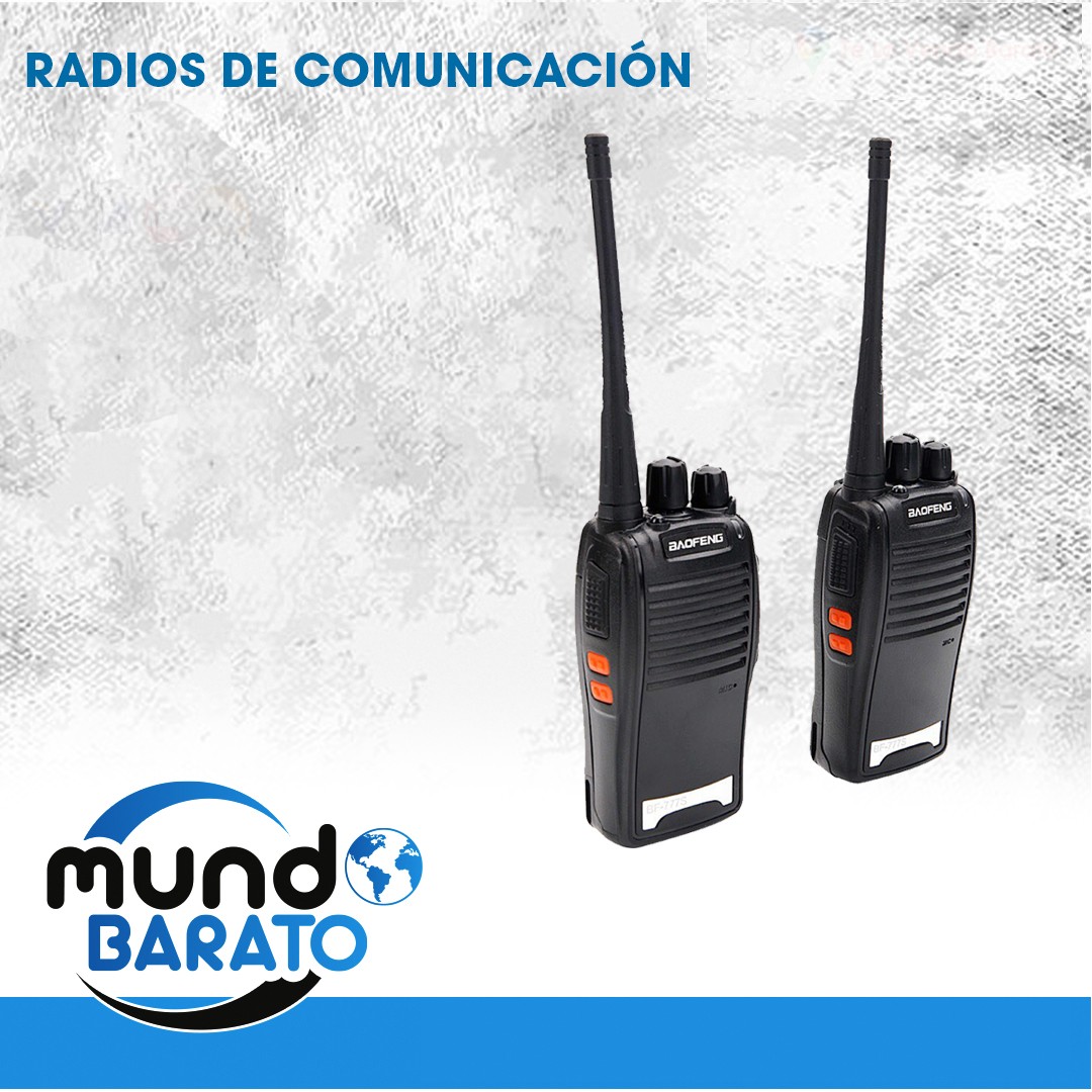 accesorios para electronica - 2 Radios de Comunicacion Baofeng Walkie Talkie Radio