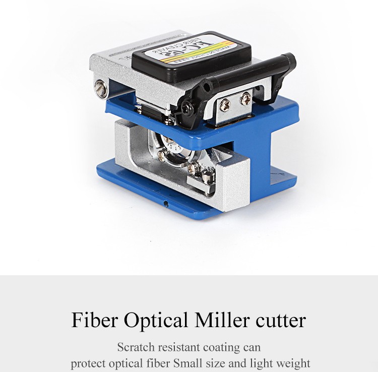 equipos profesionales - kit de herramienta ftth fibra optica medidor de potencia 5 kilometro de empalme 4