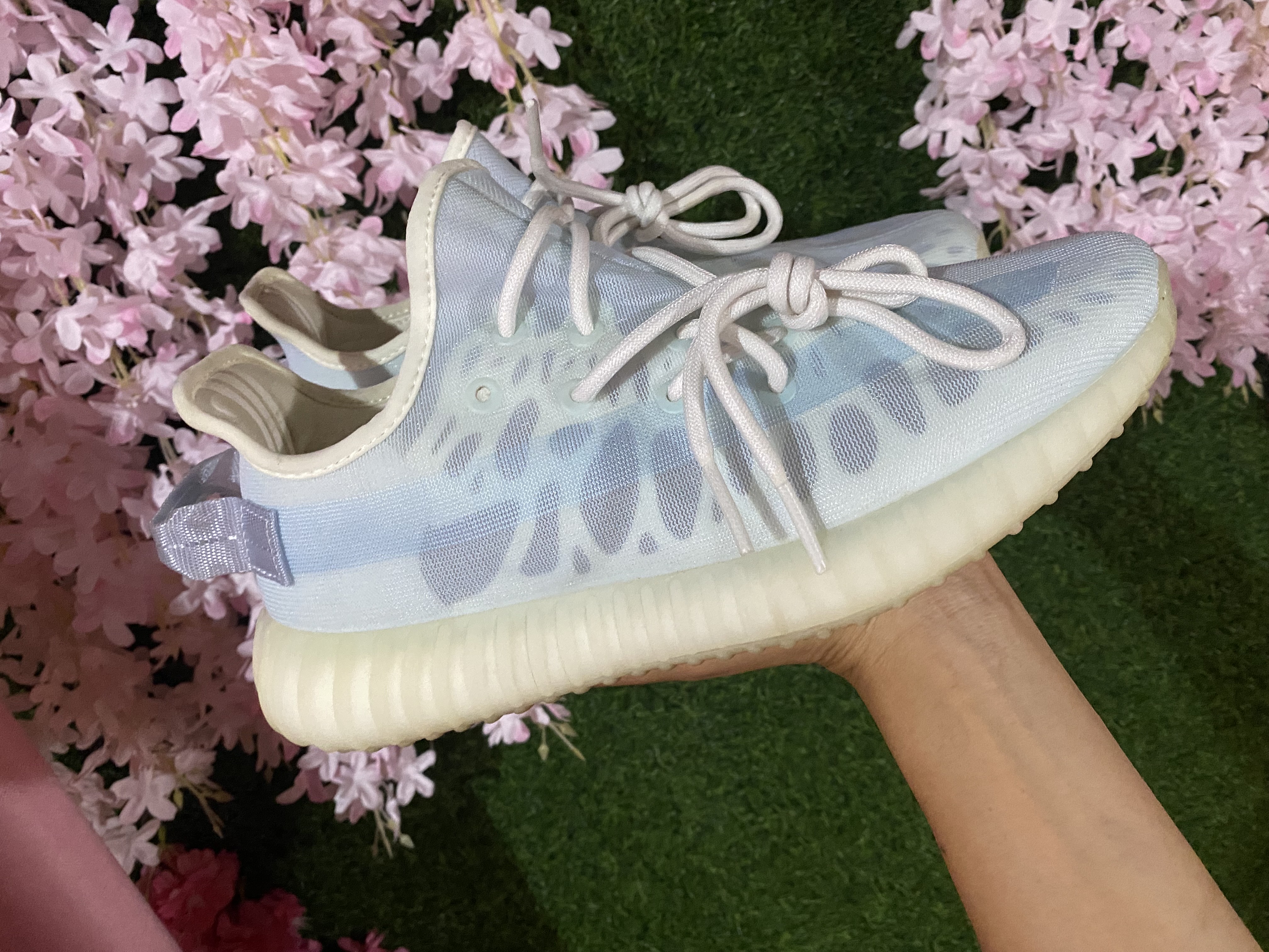 zapatos para hombre - Yeezy Boost 350 V2 Mono Ice size 9 3