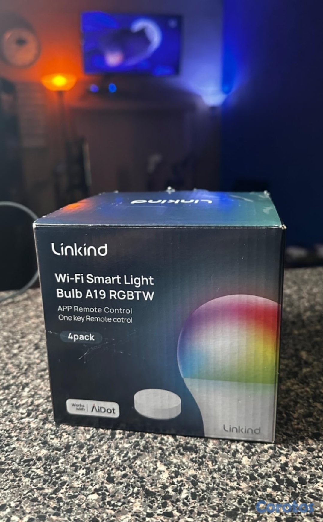 decoración y accesorios - Linkind Bombillos inteligentes WiFi, funciona con Alexa, Google Home. 5