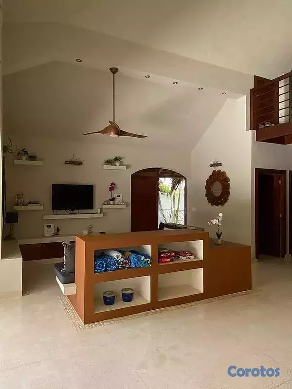 casas vacacionales y villas - Las Terrenas - Samaná, Casa moderna amueblada con piscina privada 7