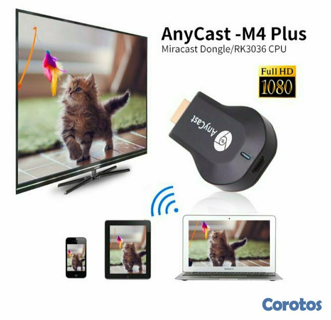 celulares y tabletas - AnyCast M4 Plus duplica la pantalla de tu telefono en la tv 4