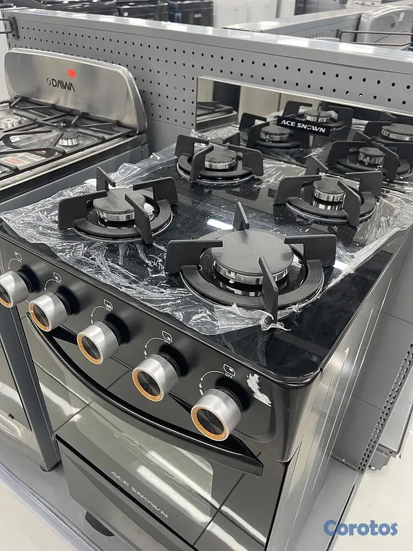 cocina - Estufa tope de cristal 20” pulgadas  2