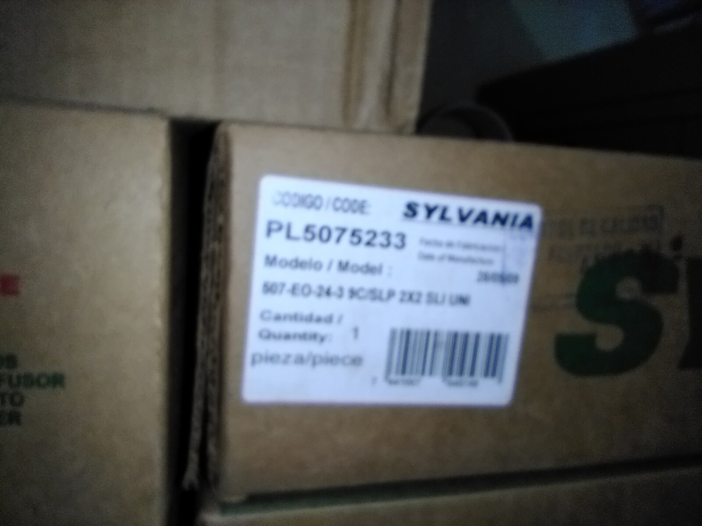 otros electronicos - luminarias parabolicas Sylvania 2' x 2', nuevas 1