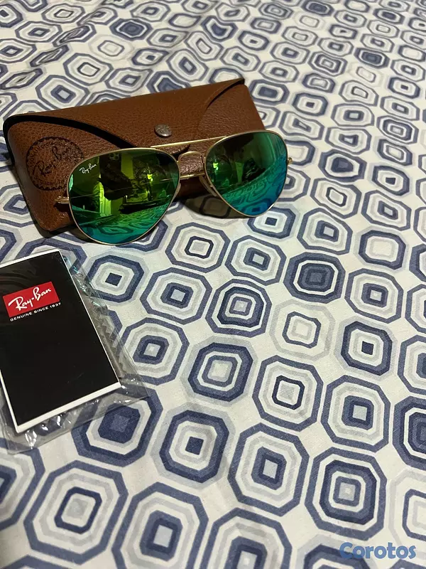joyas, relojes y accesorios - lentes rayba originales , están como nuevas solo interesados  2
