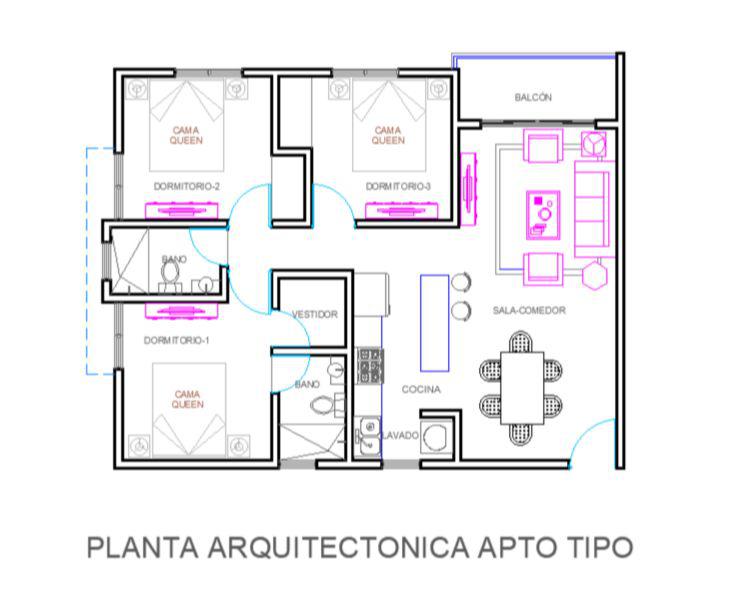 apartamentos - Apartamento en ventas | Lilas de Alameda Santo Domingo Oeste 8