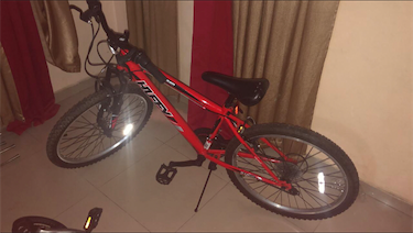 bicicletas y accesorios - Bicicleta Huffy Roja