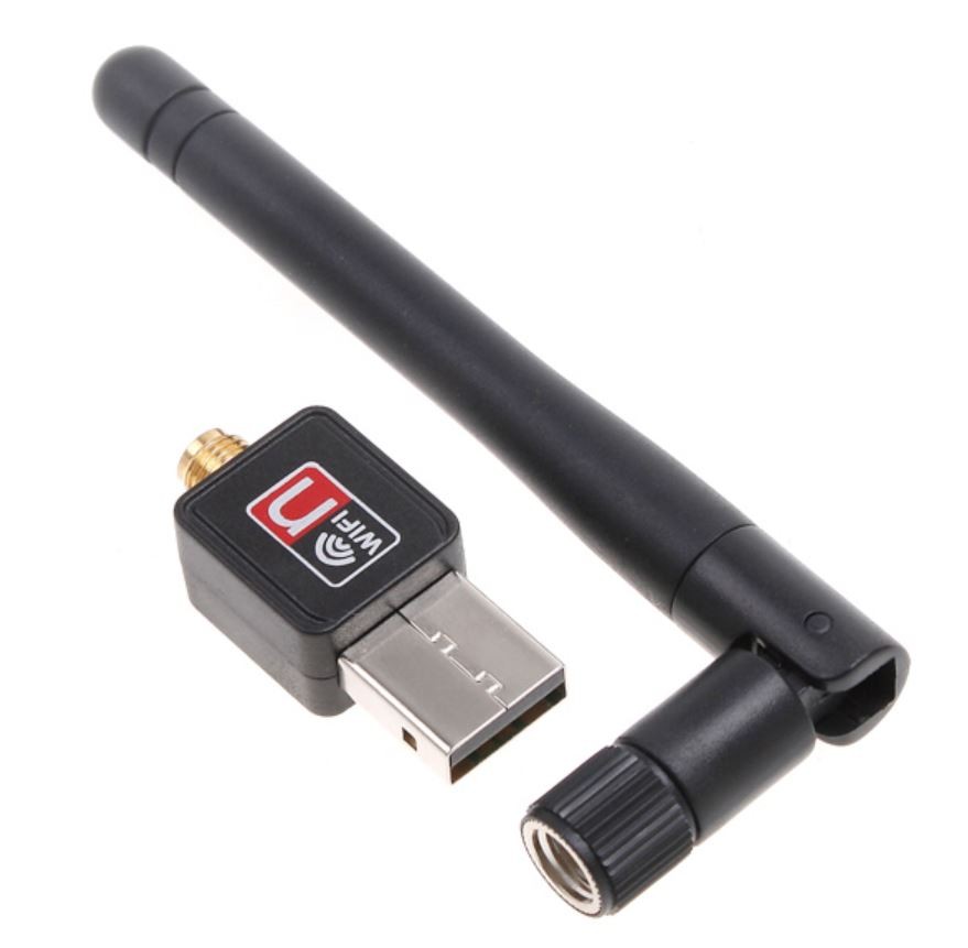 Adaptador USB Wifi con antena para mayor alcance 0