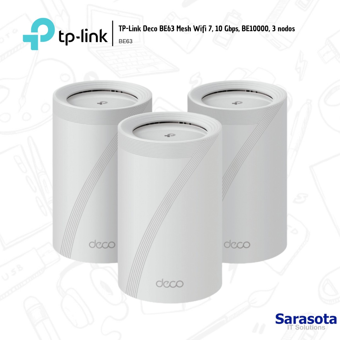 accesorios para electronica - Tp-Link Deco BE63 Mesh Wifi 7, 10 Gbps, BE10000 2