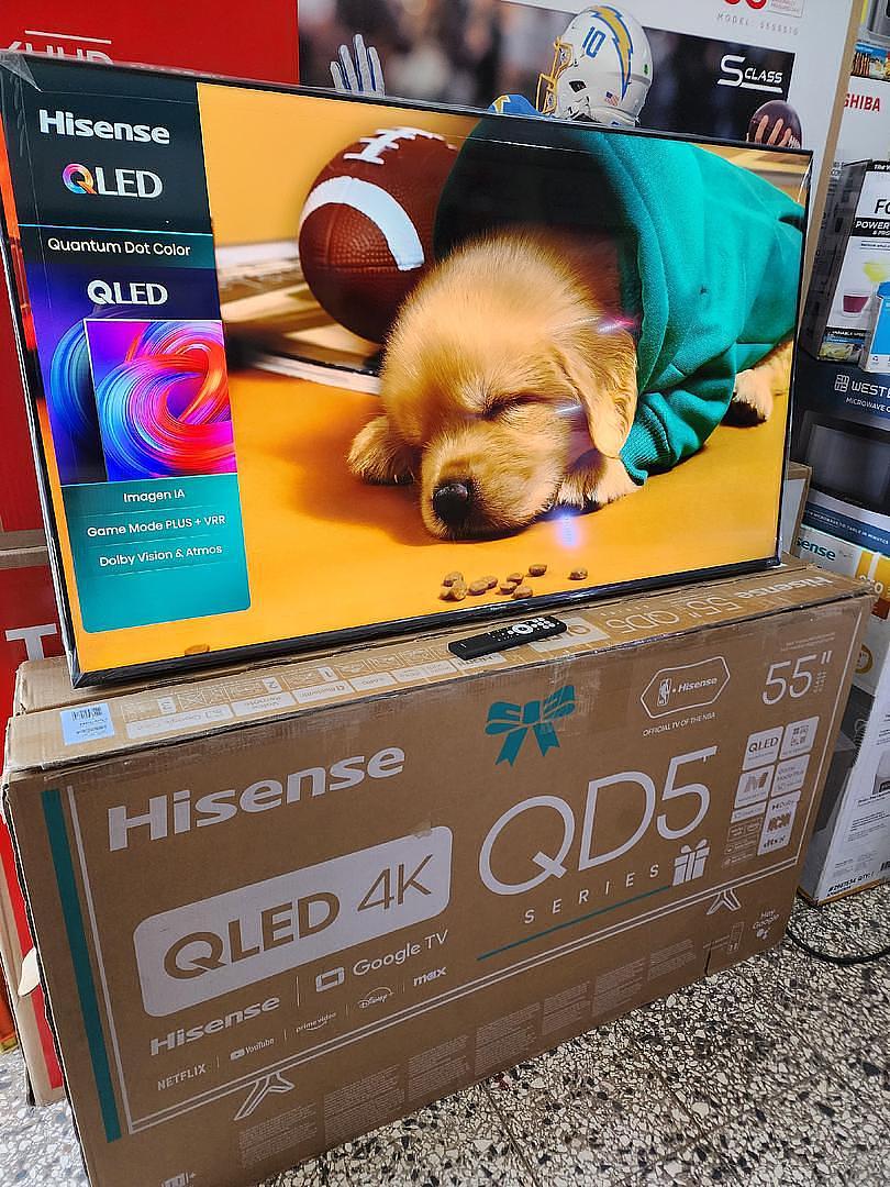 tv - smart tv Hisense qled 55 pulgadas