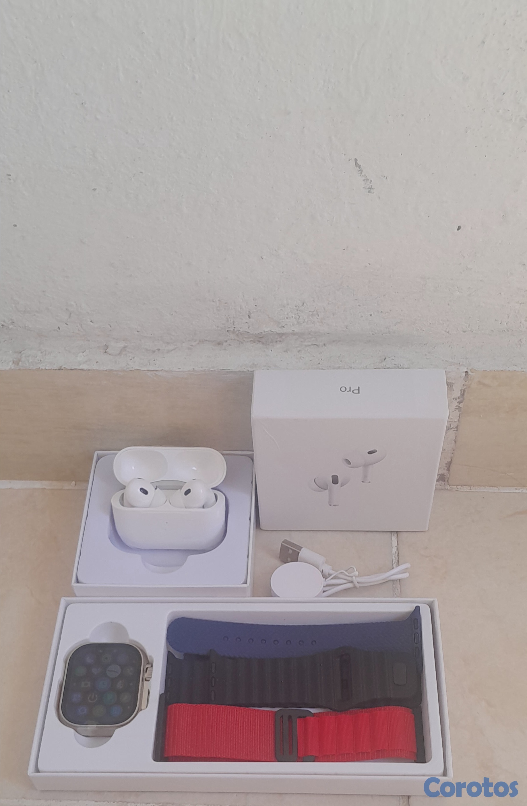 camaras y audio - Combo audífonos y reloj  1