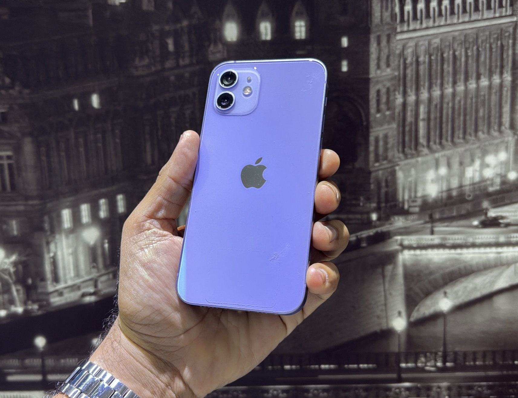 celulares y tabletas - Phone 12 Normal 64GB Purple impecable RD$ 17,500 N 0
