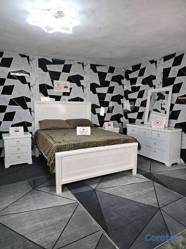 muebles y colchones - Juego de habitación pirámide completo con. Su colc 9
