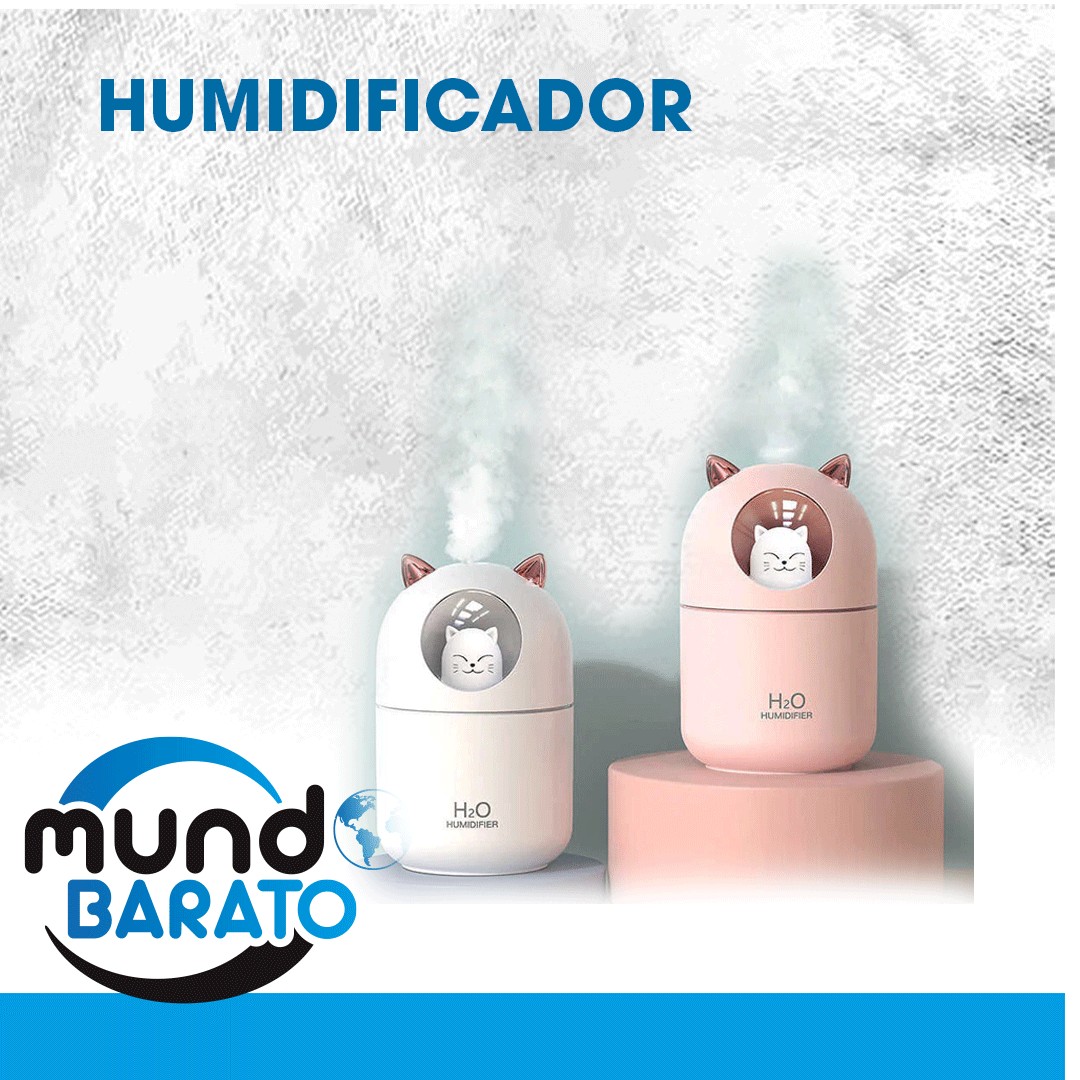 otros electronicos - Humidificador  aromaterapia difusor de aceite con USB, purificador de aire 300ML