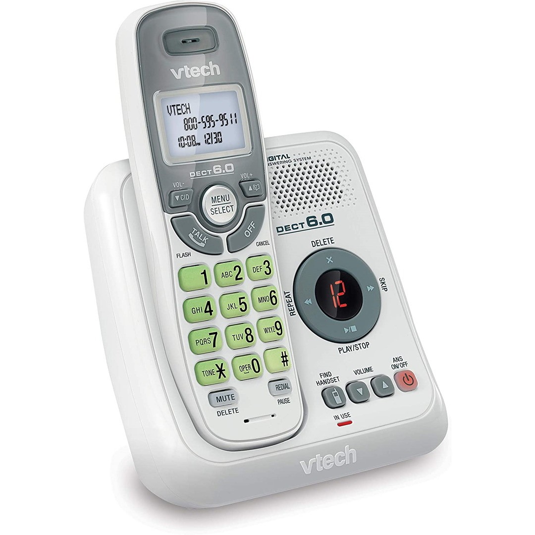 otros electronicos - Teléfono inalámbrico VTech DECT 6.0, Blanco