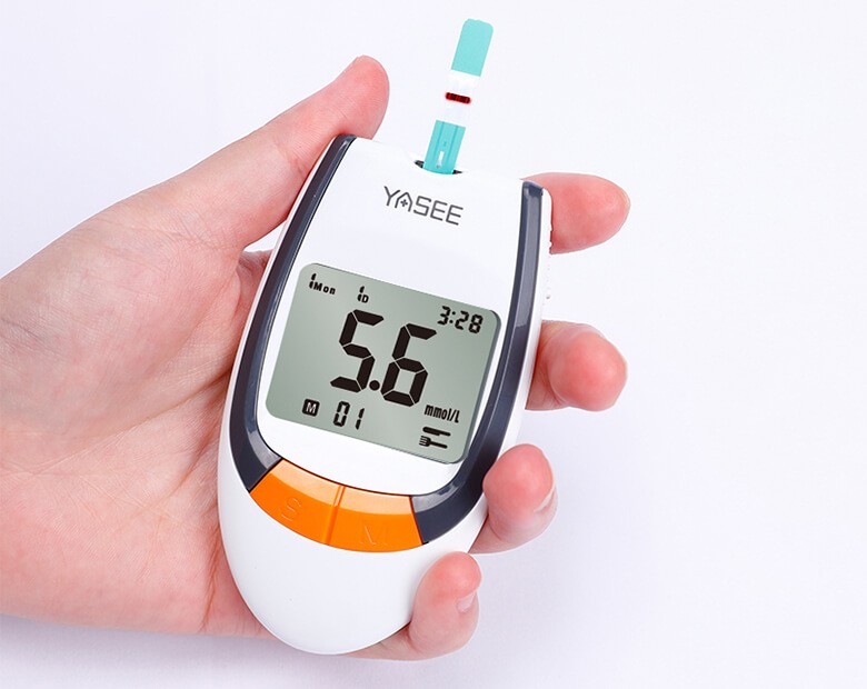 salud y belleza - Medidor de glucosa en sangre, glucometro, diabetes, azucar +50 tiras de medicion