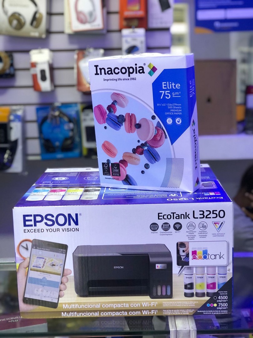 impresoras y scanners - IMPRESORA EPSON ECOTANK L3250