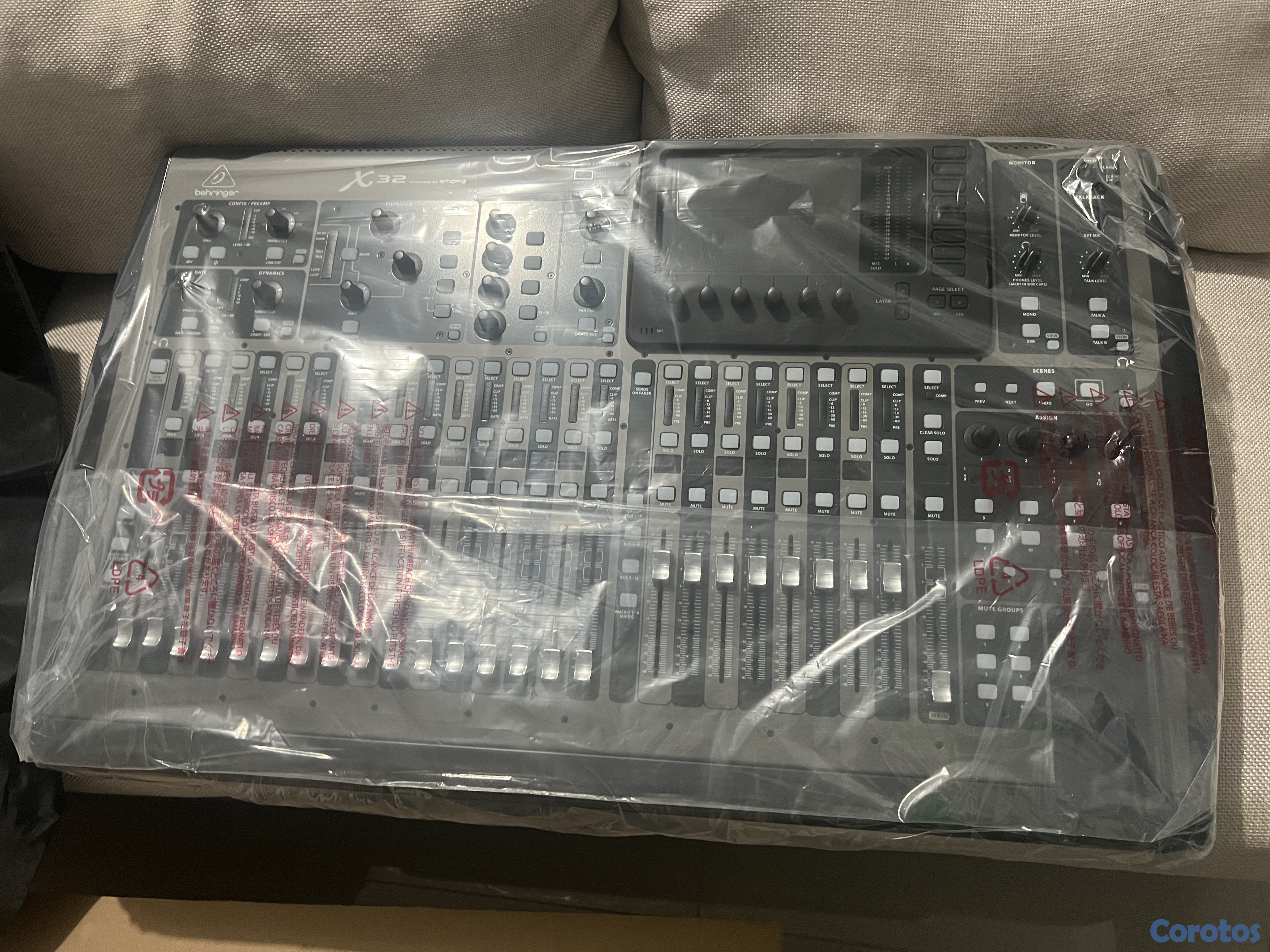 camaras y audio - NUEVA, vendo consola digital BEHRINGER X 32 (La full) 1