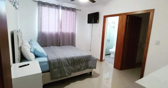 apartamentos - Airbnb AMUEBLADO 1er nivel por temporada cortas o largas ubicado dorado 1ro 9