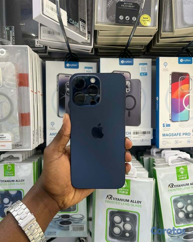 celulares y tabletas - iphone 15 pro max 256gb factory 5