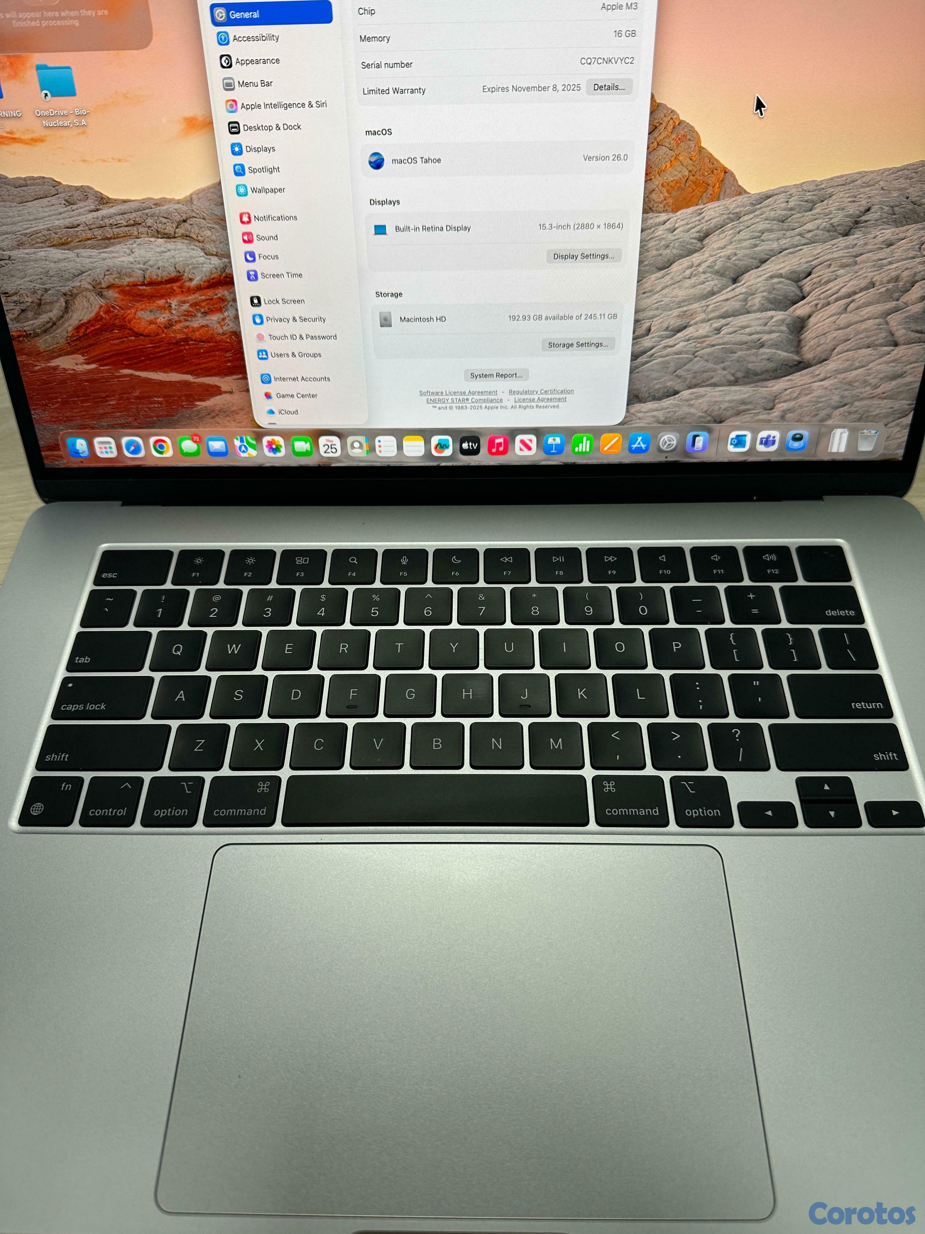 computadoras y laptops - MACBOOK AIR M3 2024 5