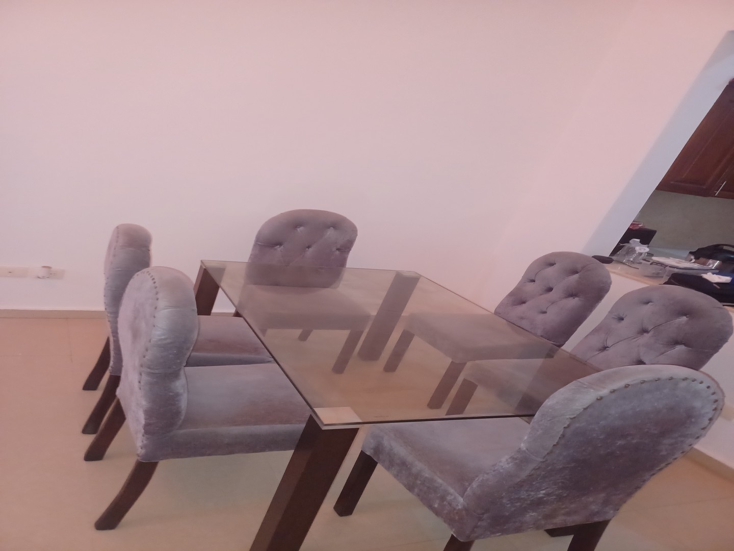 muebles y colchones - Juego de Comedor de seis sillas 5