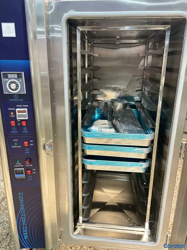 equipos profesionales - Horno convencional para panaderia de 12 bandejas 6