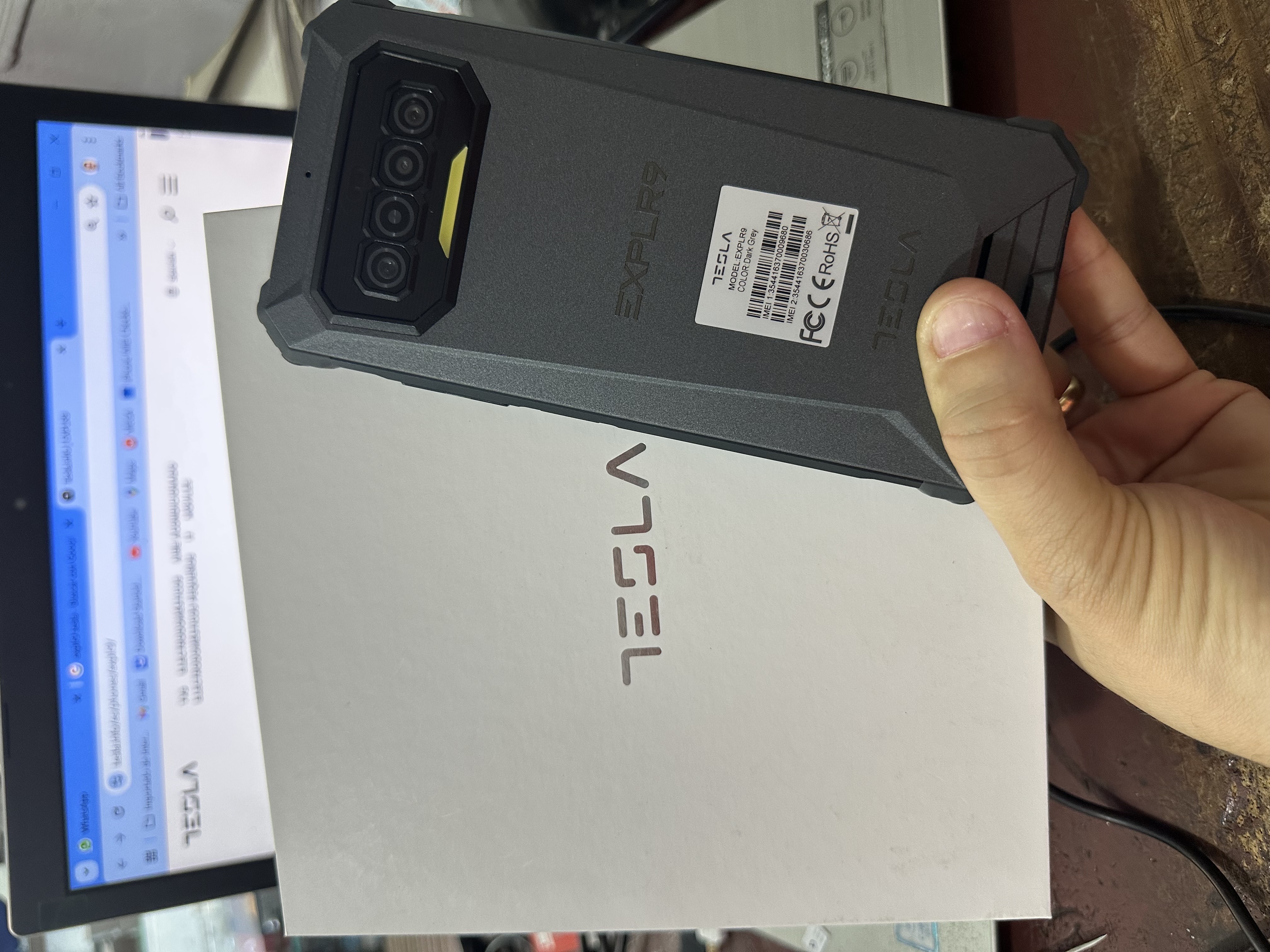 celulares y tabletas - Tesla EXPLR9 128Gb 8 de Ram Batería 8400mAh, también tengo Crédito.  1