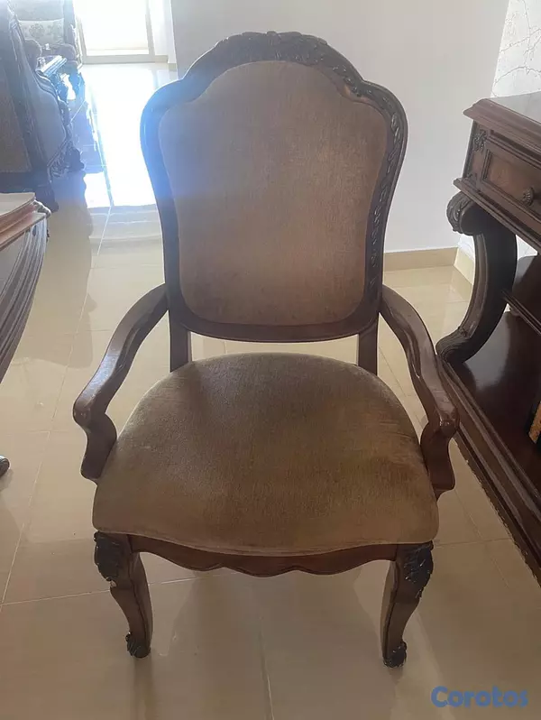 muebles y colchones - vendo de oportunidad 8  sillas Ashely premium,  3