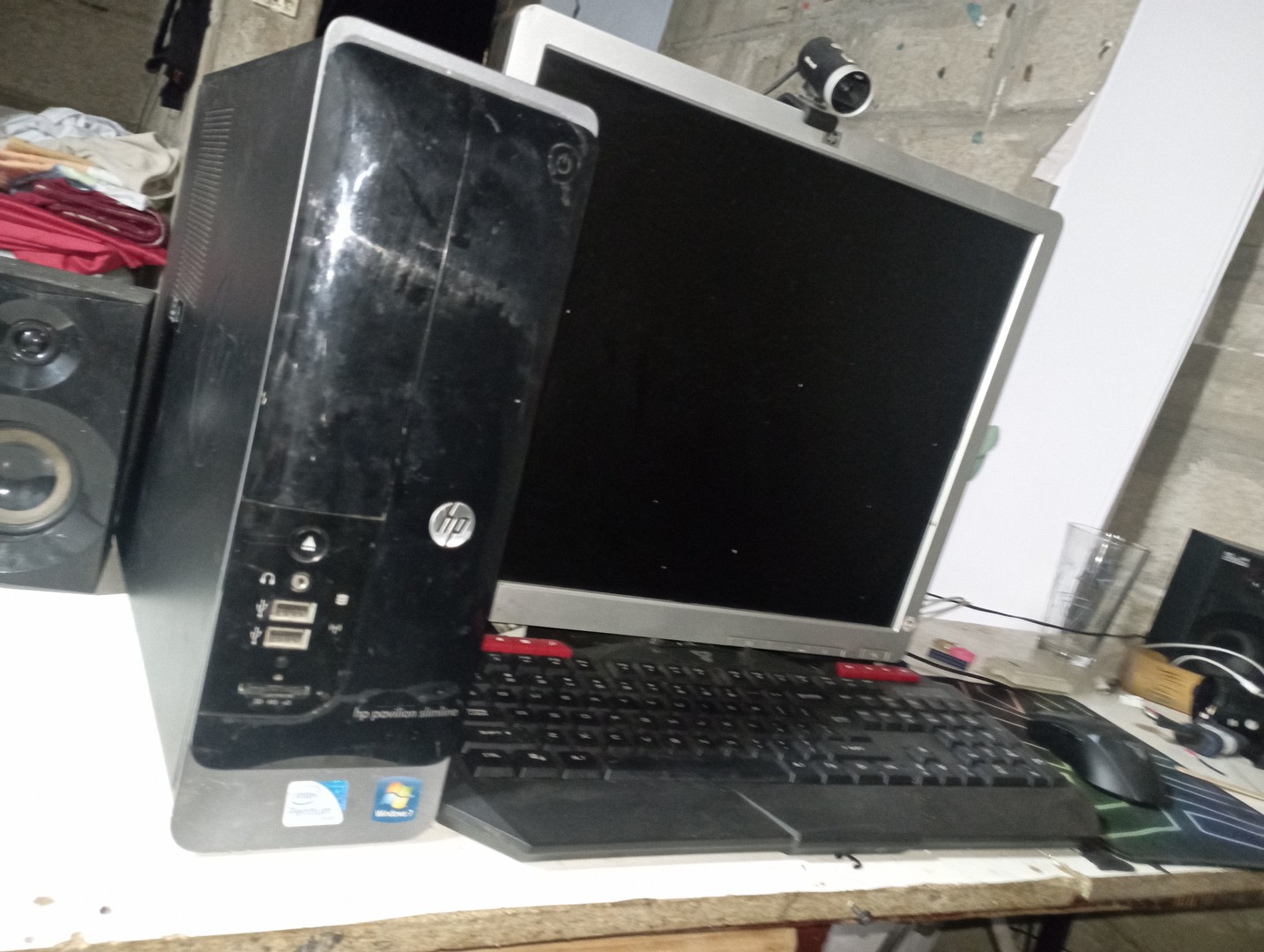 computadoras y laptops - Computadora HP como nueva  0