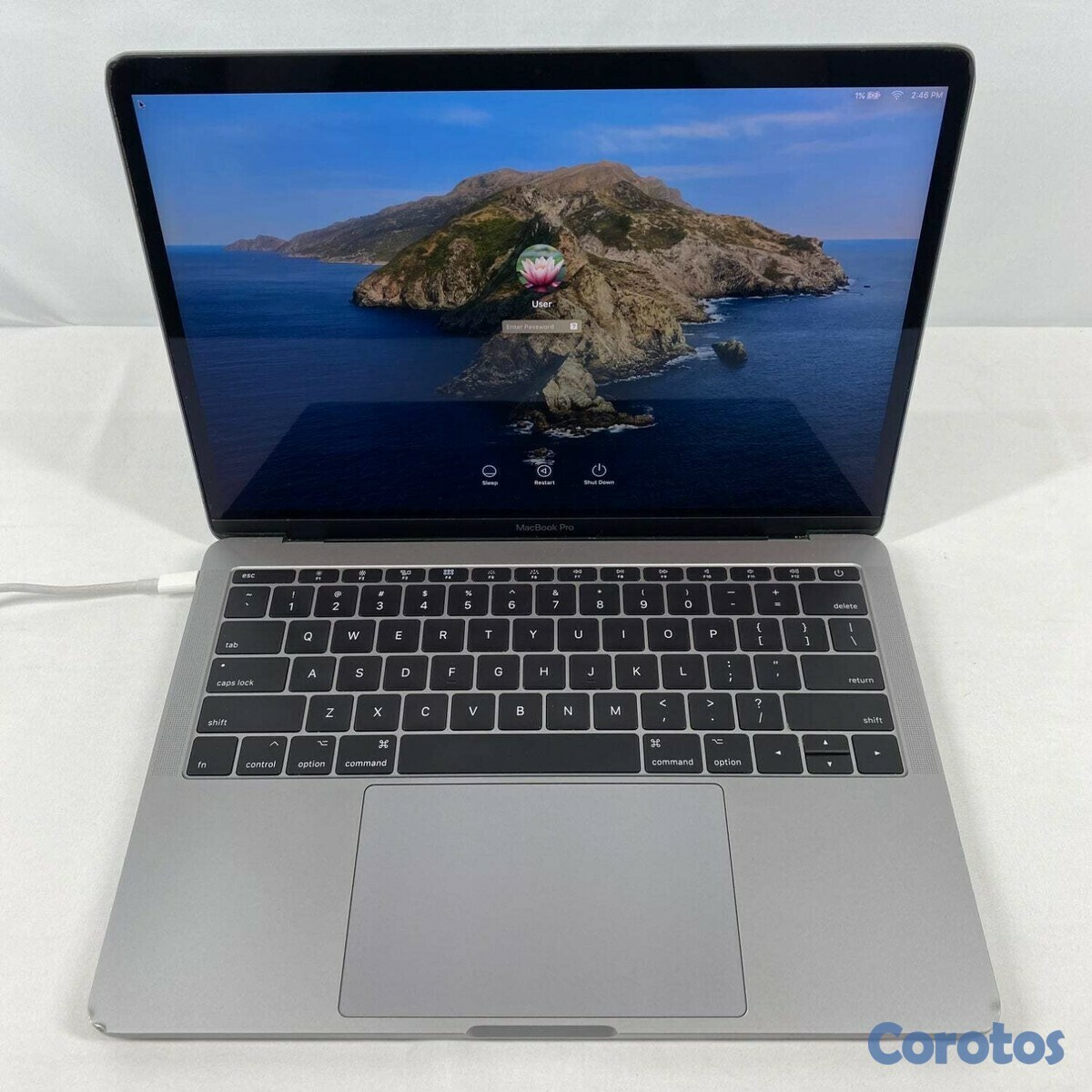 computadoras y laptops - macbook pro año 2017 corei5 8g de ram ssd de 250g 