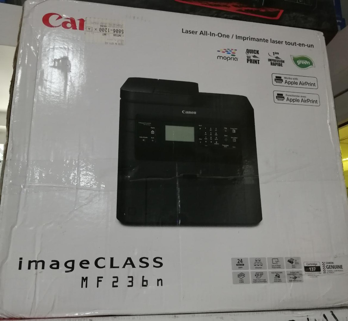 impresoras y scanners - Impresora láser inalámbrica Canon image CLASS MF236n