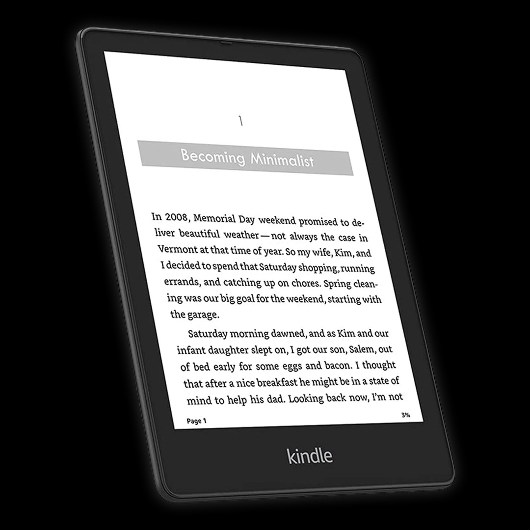 celulares y tabletas - Amazon Kindle e-reader (8 GB) – Ahora con una pantalla más grande y luz cálida